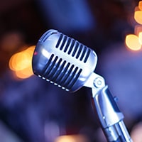 Vintage microphone