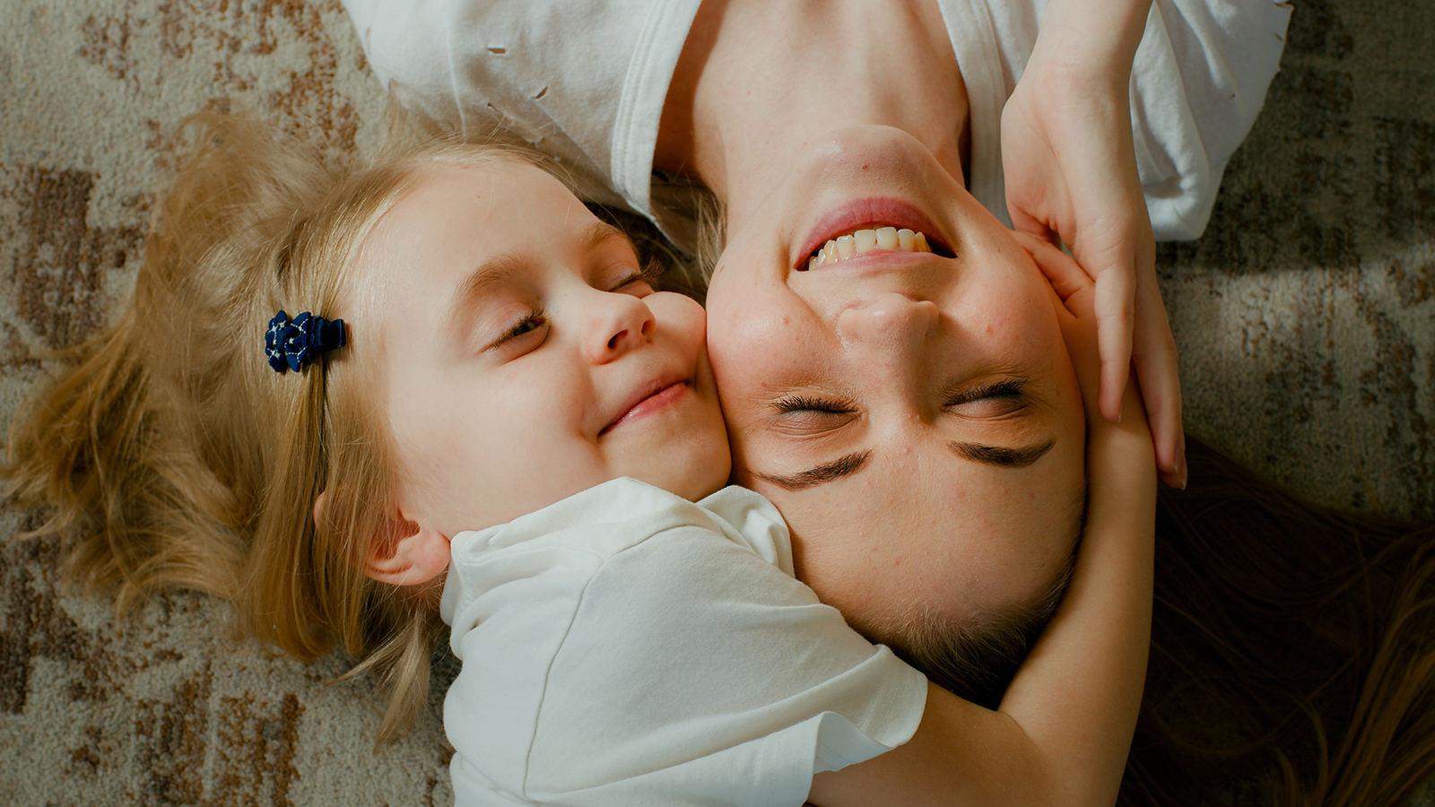 mother with a sensitive child