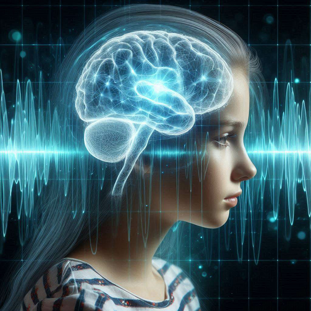 Girl's brain