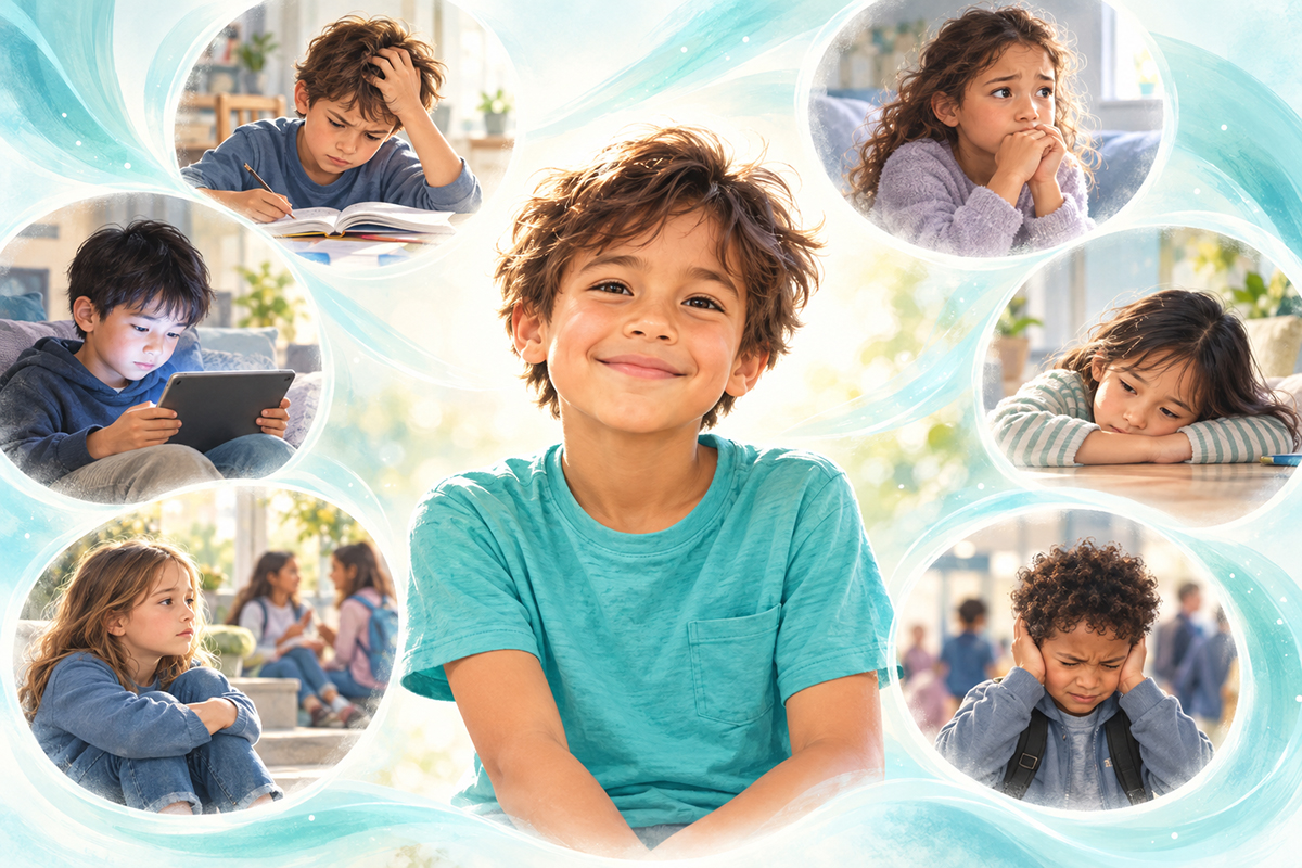 A child's journey from challenges to confident